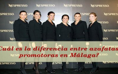 ¿Cuál es la diferencia entre azafatas y promotoras en Málaga?