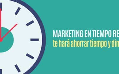 Marketing en tiempo real, te hará ahorrar tiempo y dinero